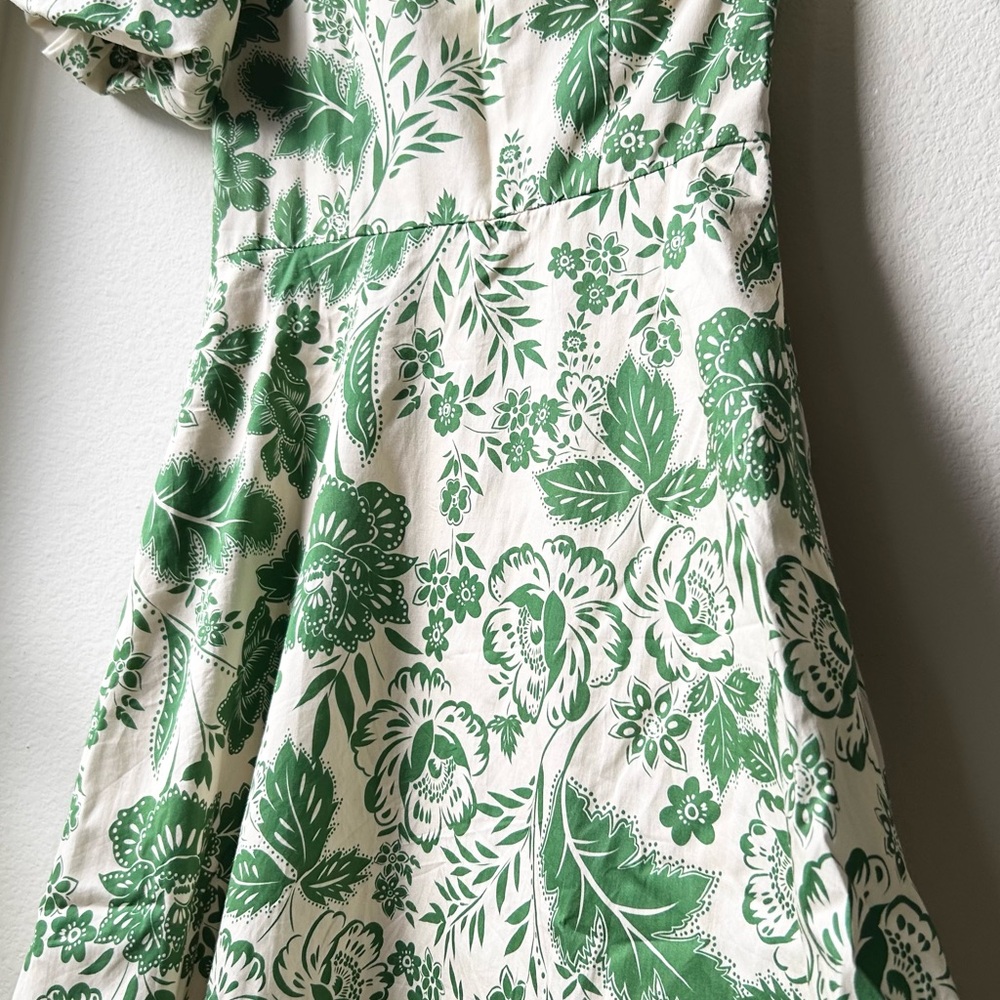 Hunter Bell Magnolia Dress Green Gardens Sz 2 - Picture 10 of 15